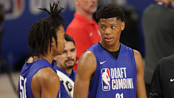 Tre Johnson, Ace Bailey, 2025 NBA Draft Combine