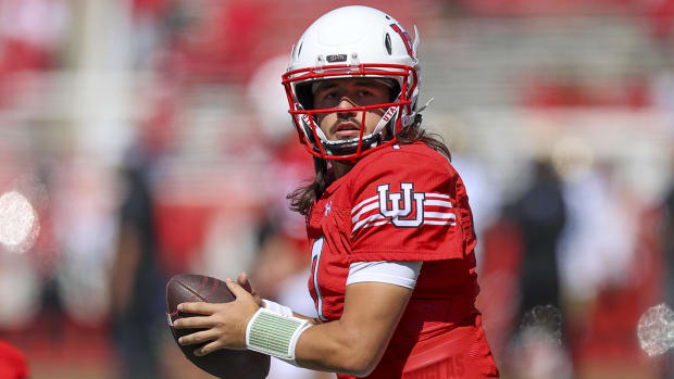 Utah quarterback Cameron Rising.