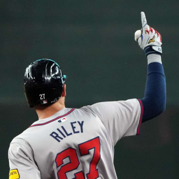 Austin Riley and the Atlanta Braves aren't settling for a wild card spot in the second half.