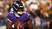 Baltimore Ravens quarterback Lamar Jackson