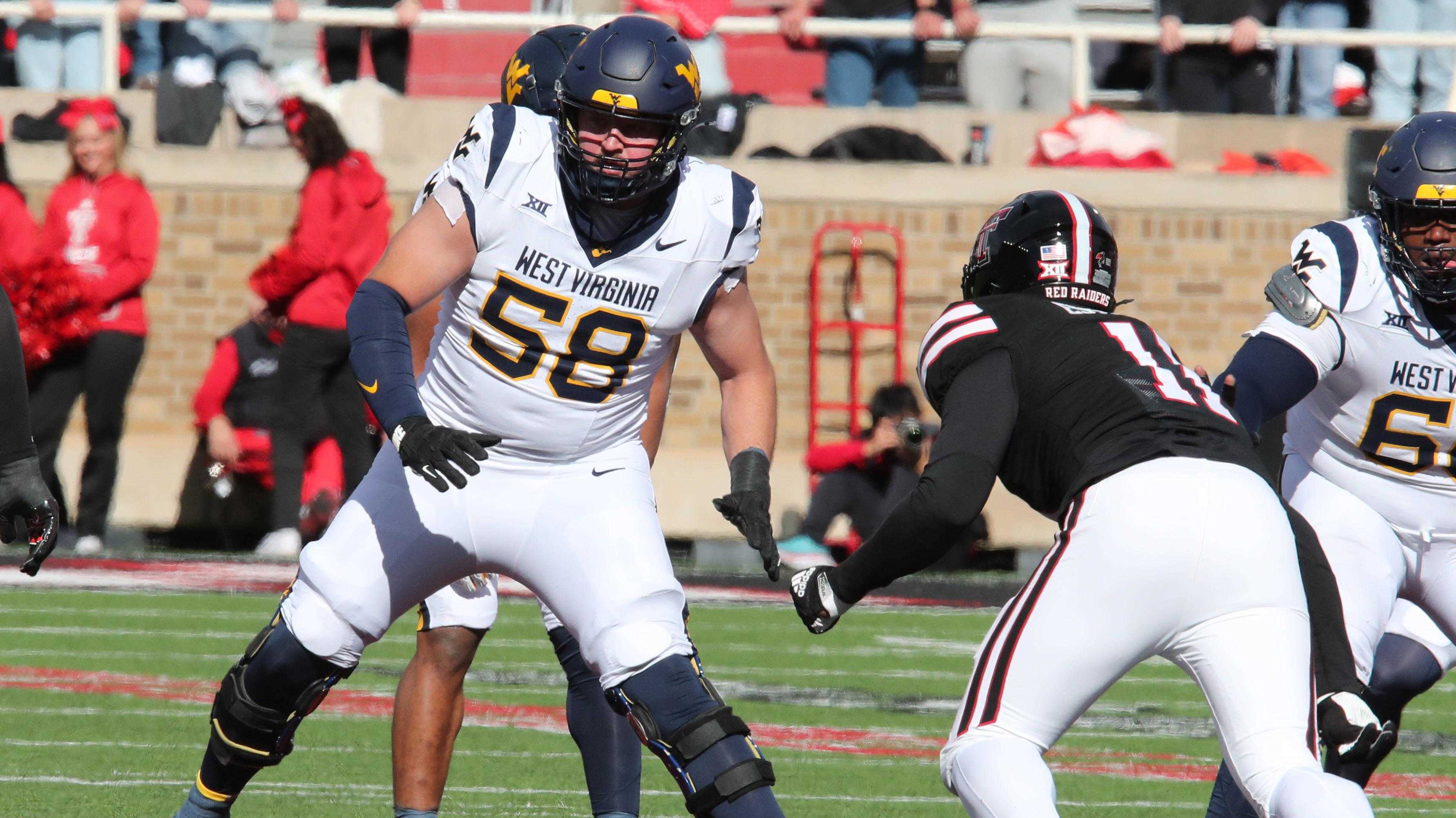 West Virginia offensive tackle Nick Malone declares for the 2025 NFL Draft