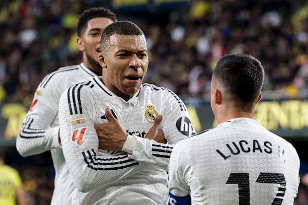 Jude Bellingham, Kylian Mbappé, Lucas Vázquez