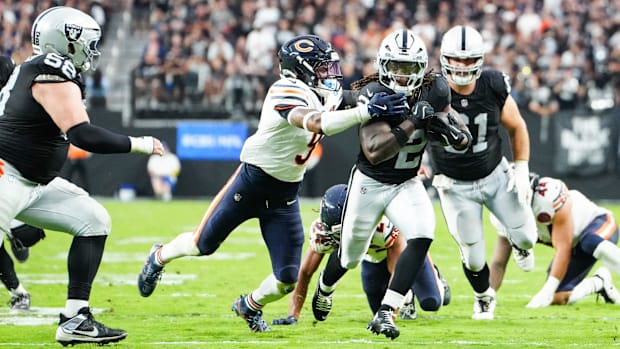 Las Vegas Raiders, NFL, Chicago Bears, Ashton Jeanty