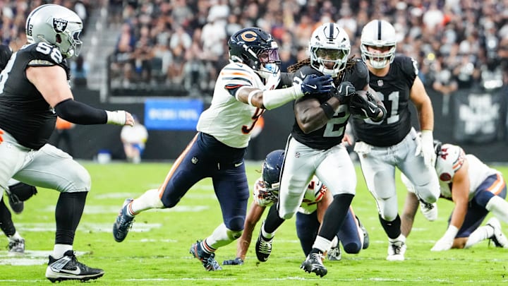 Ashton Jeanty trampled the Bears defensive front and the lack of a dominant physical force inside has hurt Chicago so far