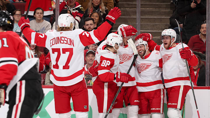 Detroit Red Wings v Chicago Blackhawks