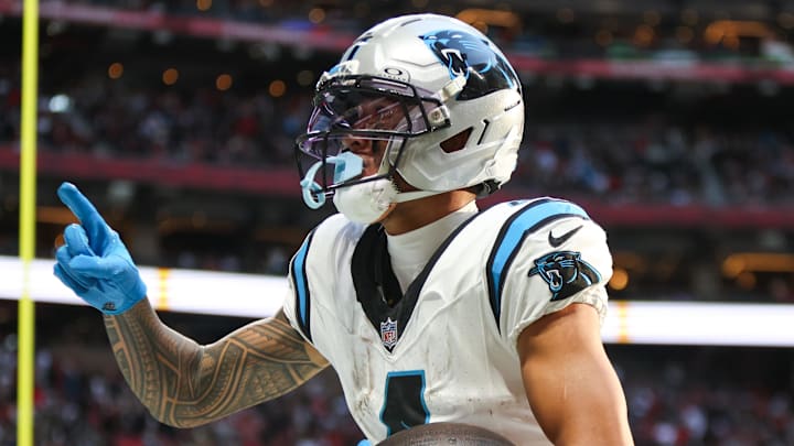 Carolina Panthers wide receiver Tetairoa McMillan