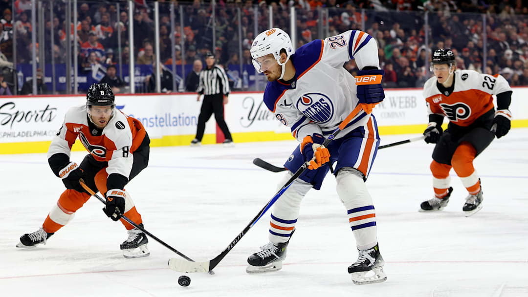 Edmonton Oilers v Philadelphia Flyers