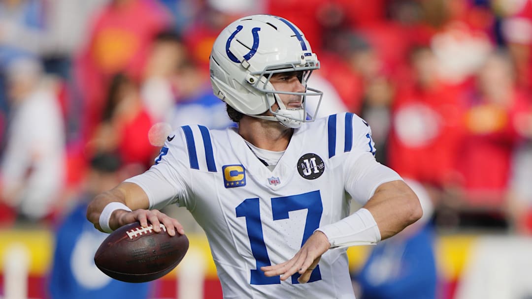 Colts QB Daniel Jones faces the Jacksonville Jaguars in Week 14.