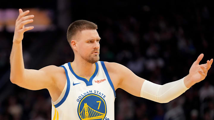 Kristaps Porzingis holds some leverage over the Warriors in free agency