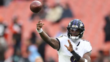 Baltimore Ravens quarterback Lamar Jackson.