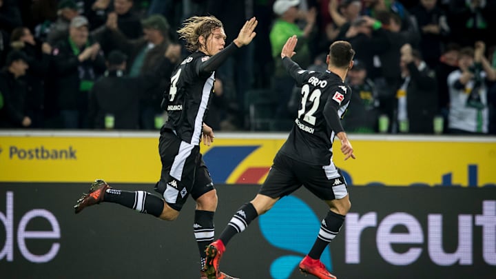 Jannik Vestergaard (l.) und Vincenzo Grifo spielten gemeinsam für die Fohlen Jannik Vestergaard (l.) und Vincenzo Grifo spielten gemeinsam für die Fohlen