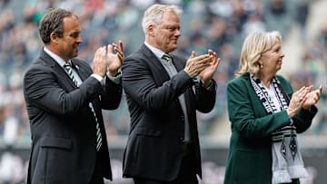 BMG-Boss Stefan Stegemann (Mitte) ist mit der abgelaufenen Saison nicht ganz zufrieden. 