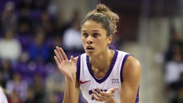 Donovyn Hunter and the TCU women's basketball team play Oklahoma State and Baylor this week. 