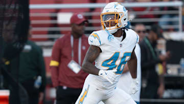 Los Angeles Chargers cornerback Nikko Reed.