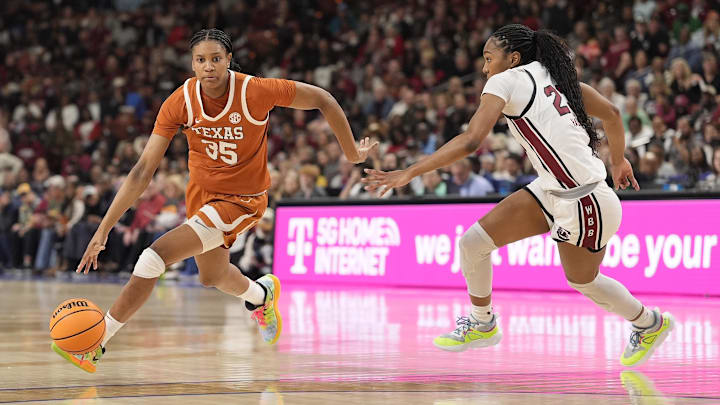 The Texas Longhorns and forward Madison Booker are underdogs in the Final Four.