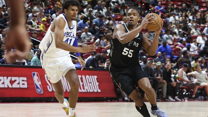 2025 NBA Summer League - San Antonio Spurs v Philadelphia 76ers