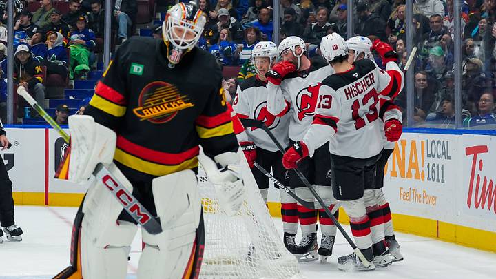 New Jersey Devils v Vancouver Canucks