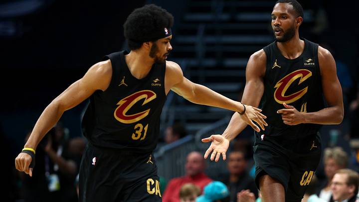Jarrett Allen and Evan Mobley, Cleveland Cavaliers