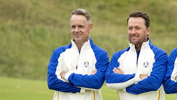 Luke Donald and Graeme McDowell were vice captains for Europe at the 2021 Ryder Cup at Whistling Straits.