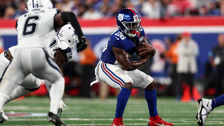Initial NY Giants injury report for Week 5 spells trouble for veteran RB