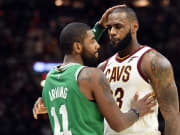 James discussed Irving's impact on the court for the NBA Finals on his podcast last week. 
