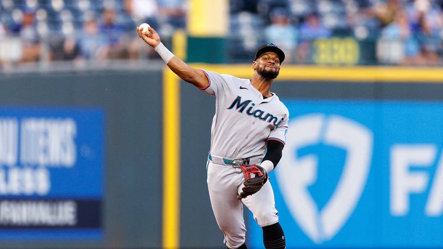 Miami Marlins shortstop Otto Lopez