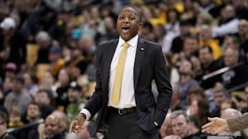 Missouri Tigers Head Coach Dennis Gates looks on as his team competes in a tough battle.