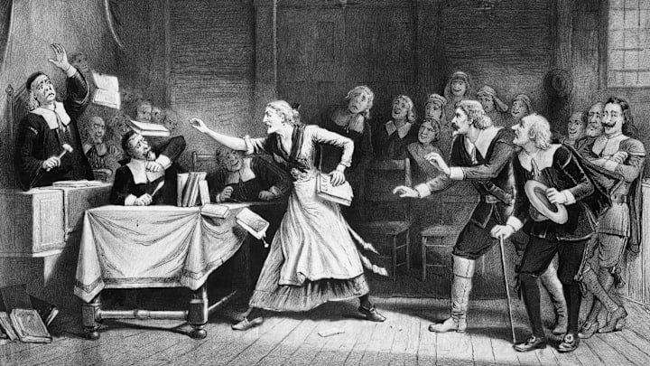 Lithograph by George H. Walker After The Witch Number 3 by J.E. Baker