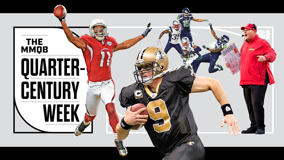 John Biever/Sports Illustrated (Hester, Fitzgerald); | John Biever/Sports Illustrated (Fitzgerald); Bob Rosato/Sports Illustrated (Brees), John Iacono/Sports Illustrated (Butler); Erick W. Rasco/Sports Illustrated (Reid)