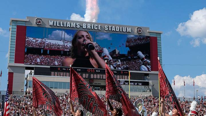 Sep 23, 2017; Columbia, SC, USA; A general view of Williams-Brice Stadium prior to the game between the South Carolina Gamecocks and the Louisiana Tech Bulldogs. Mandatory Credit: Jim Dedmon-Imagn Images