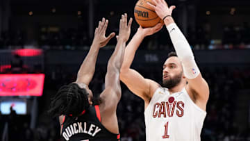 Max Strus, Cleveland Cavaliers and Immanuel Quickley, Toronto Raptors