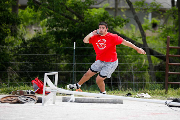 High school football, track and field