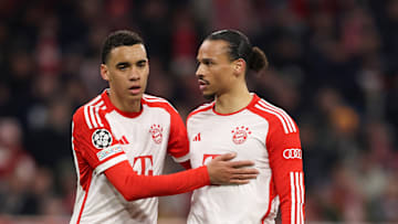 Jamal Musiala und Leroy Sane