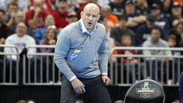 Penn State Coach Cael Sanderson 