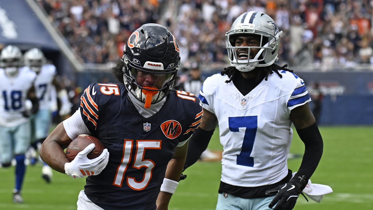 Bears, quarterback Caleb Williams secure first 2025 win over Cowboys