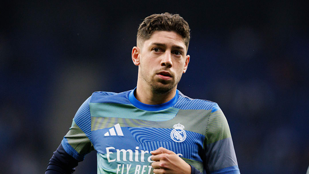 Federico Valverde (Real Madrid FC) seen in action during