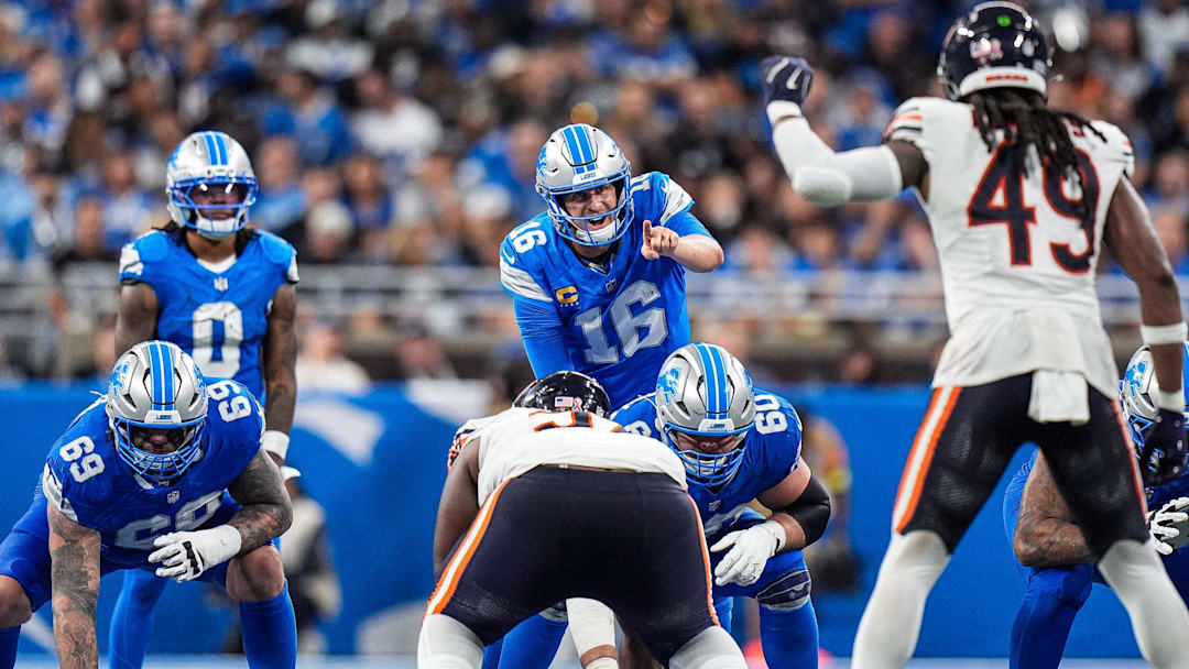 Detroit Lions quarterback Jared Goff
