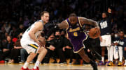 LeBron James and Bojan Bogdanovic 