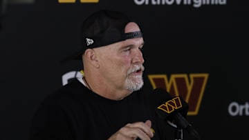 Washington Commanders head coach Dan Quinn