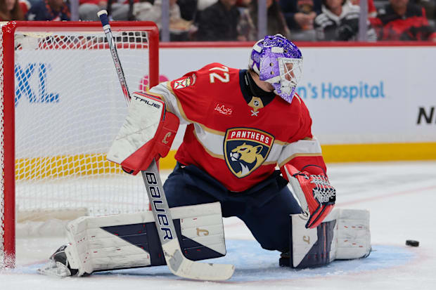 Florida Panthers goaltender Sergei Bobrovsky