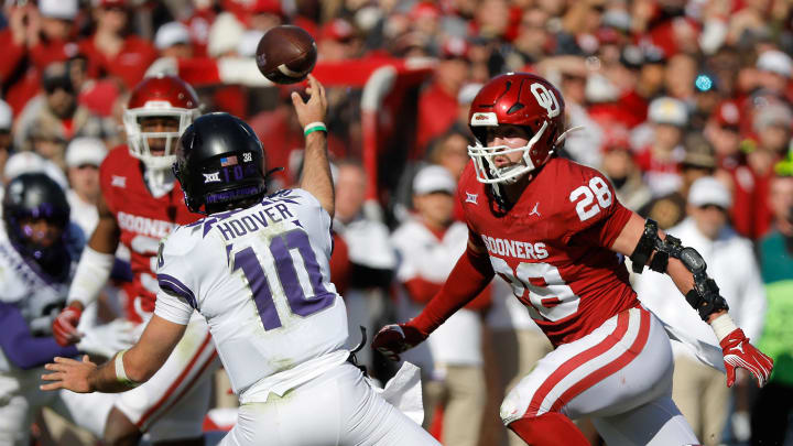 Oklahoma linebacker Danny Stutsman 