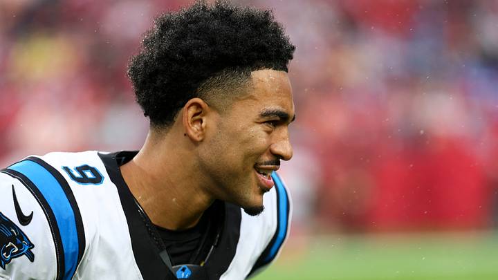 Carolina Panthers quarterback Bryce Young