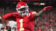 Kansas City Chiefs wide receiver Xavier Worthy.