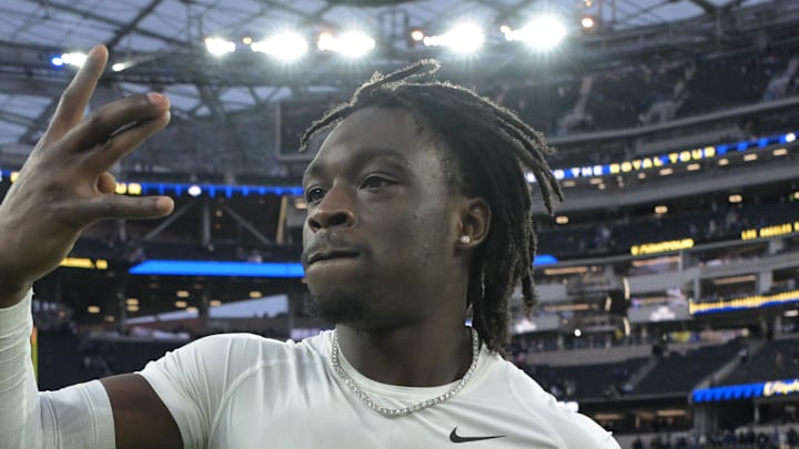 Los Angeles Rams cornerback Derion Kendrick (21). Mandatory Credit: Jayne Kamin-Oncea-Imagn Images