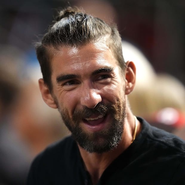 U.S. Olympic gold medalist swimmer Michael Phelps