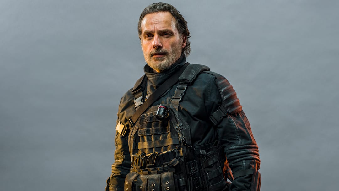 Andrew Lincoln as Rick Grimes - The Walking Dead: The Ones Who Live season 1