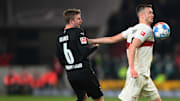 Beim Duell Stuttgart gegen Gladbach wurde nicht nur auf dem Platz gekämpft