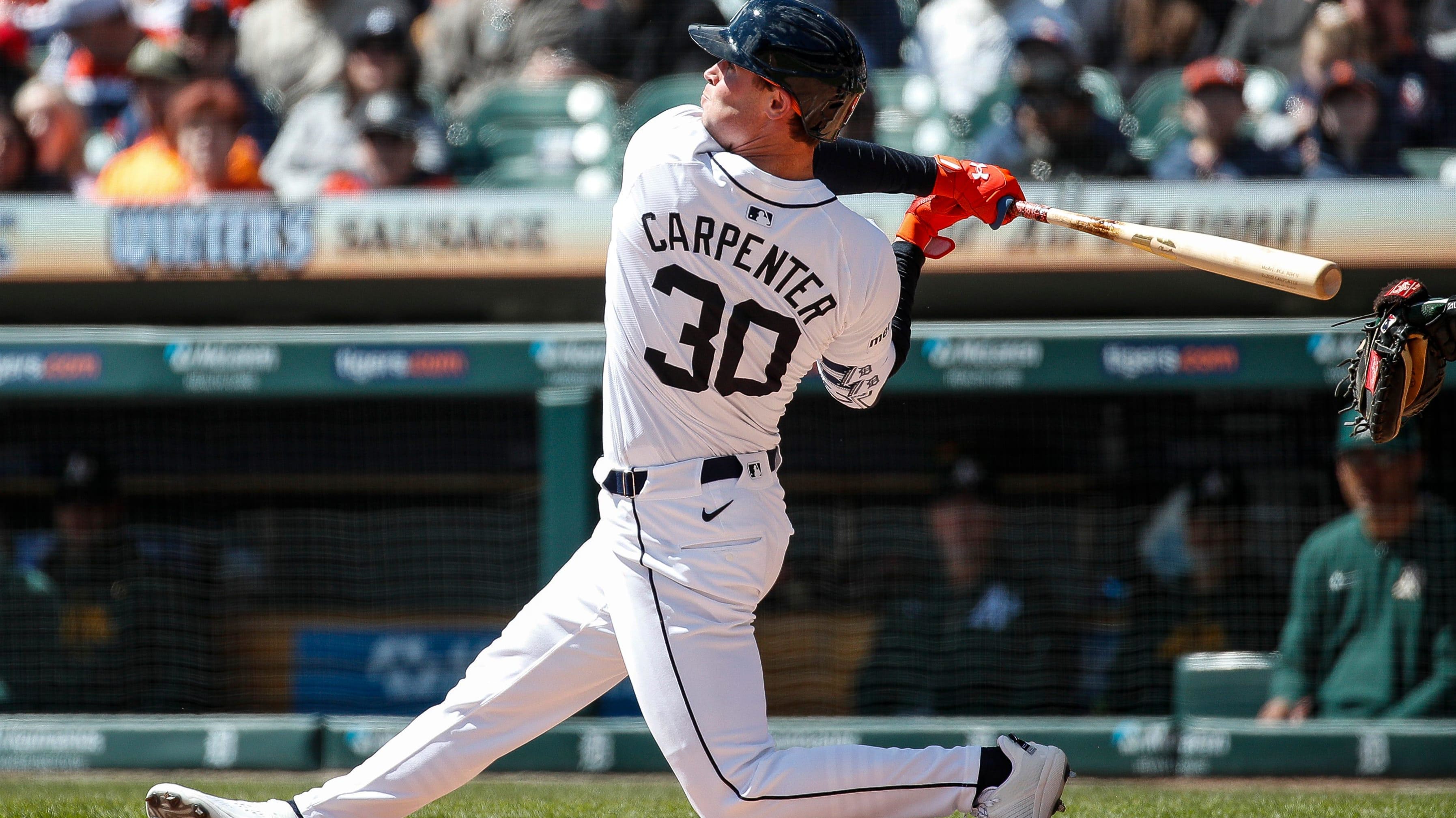 Detroit Tigers' Kerry Carpenter Was Wearing a Microphone for One of the Best Swings of His Life
