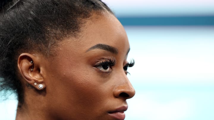 Simone Biles | Artistic Gymnastics - Olympic Games Paris 2024: Day 6 | Amin Mohammad Jamali | Getty Images Sport | via Getty Images