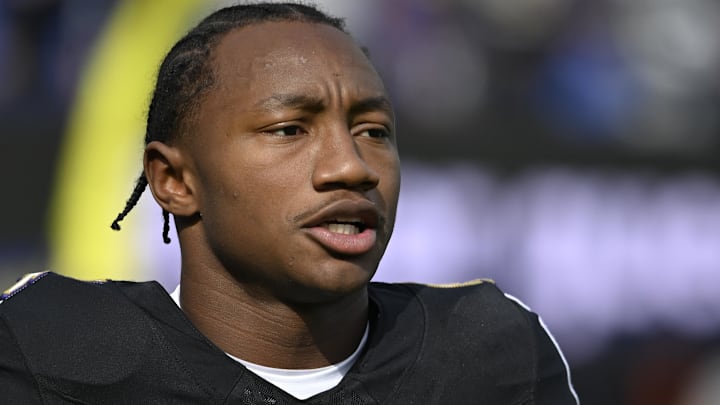 Baltimore Ravens wide receiver Zay Flowers